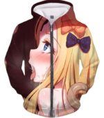 Ahegao Hoodie Fate/Grand Order Abigail Williams (Abby) - Zip Up Hoodie