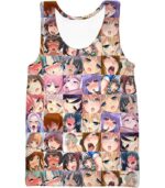 Ahegao Hoodie In Color - Tank Top