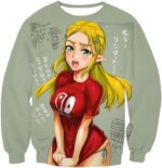 Ahegao Hoodie The Legend Of Zelda Princess Zelda Inazuma - Sweatshirt