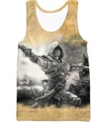 Assassin Edward James Kenway Cool Animation Hoodie - Tank Top