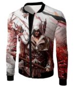 Ultimate Ezio Auditore Cool Action Assassin Hero Graphic Hoodie - Jacket