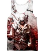 Ultimate Ezio Auditore Cool Action Assassin Hero Graphic Hoodie - Tank Top