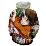 3D Levi Ackerman Manga Art Hoodie - AOT Hoodie