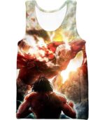 Attack On Titan Cool Captain Levi Action Still Hoodie - Tank Top