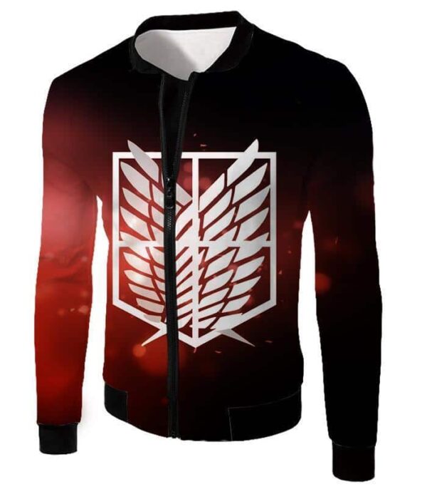 Attack On Titan Cool Survey Corps Emblem Hoodie - Jacket