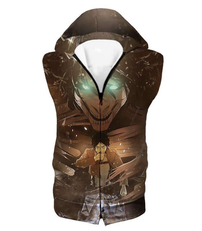 Attack On Titan Eren Yeager The Titan Dark Hoodie | Attack On Titan ...