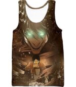 Attack On Titan Eren Yeager The Titan Dark Hoodie - Tank Top