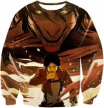 Attack On Titan Eren Yeager Transforms Titan Zip Up Hoodie Hoodie - Sweatshirt