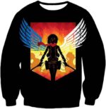 Attack On Titan Eren Yeager Vs Colossus Titan Hoodie - Sweatshirt