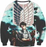 Attack On Titan Heichov Levi Ackerman Hoodie Hoodie - Sweatshirt