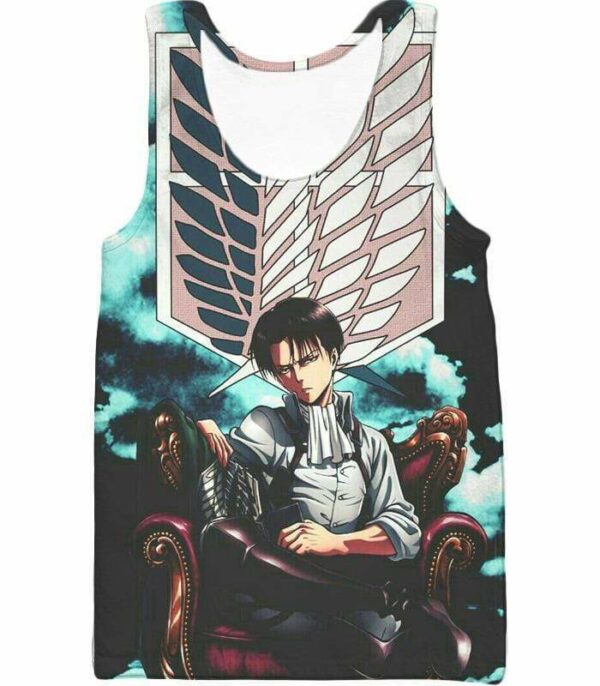 Attack On Titan Heichov Levi Ackerman Hoodie Hoodie - Tank Top