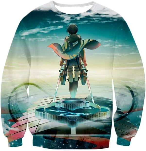 Attack On Titan Hoodie - Attack On Titan Strongest Soldier Of Humanity Captain Levi Ackerman Cool Graphic Hoodie - Sweatshirt