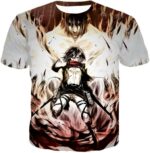 Attack On Titan Hoodie - Attack On Titan Titan Fighter Mikasa Ackerman Cool Anime Graphic Hoodie - T-Shirt