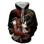 Attack On Titan Hoodie Captain Levi Ackerman Manga Hoodie - AOT Hoodie