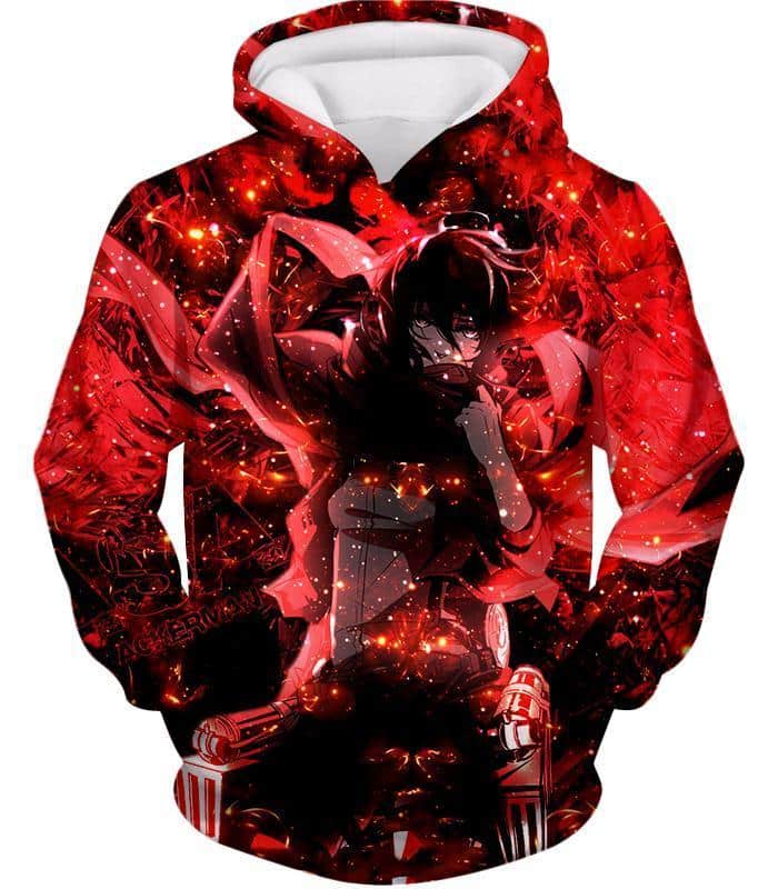 Attack On Titan Mikasa Ackerman Fan Promo Hoodie - Hoodie