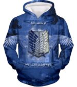 Attack On Titan Mikasa Ackerman The Survey Soldier Action Hoodie - Hoodie