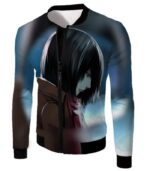 Attack On Titan Most Beautiful Mikasa Ackerman Zip Up Hoodie - Jacket