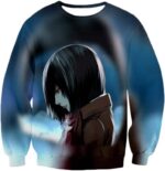 Attack On Titan Most Beautiful Mikasa Ackerman Zip Up Hoodie - Sweatshirt