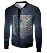 Attack On Titan Powerful Titan Eren Yeager Zip Up Hoodie - Jacket