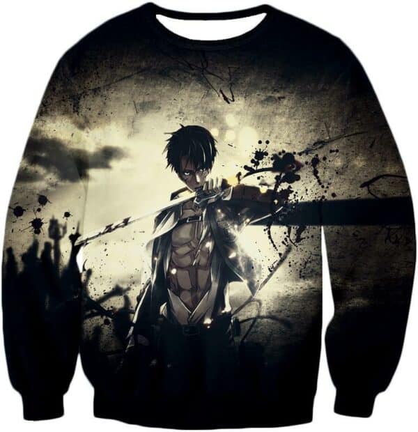 Attack On Titan The Survey Corps Wings Of Freedom Blue Hoodie - Sweatshirt