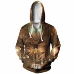 Eren Yeagar Attack On Titan Shift -  Attack On Titan Zip Up Hoodie Jacket