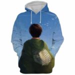 Eren Yeager Sky Of Freedom -  Attack On Titan Merchandise 3D Hoodie