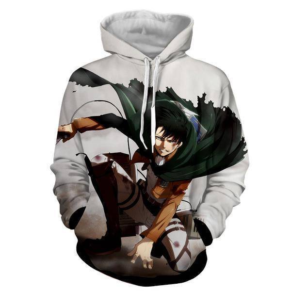 Levi Ackerman Art Hoodie - AOT Hoodie