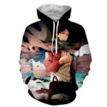 Levi Ackerman Comrade Reminisce - Attack On Titan 3D Hoodie