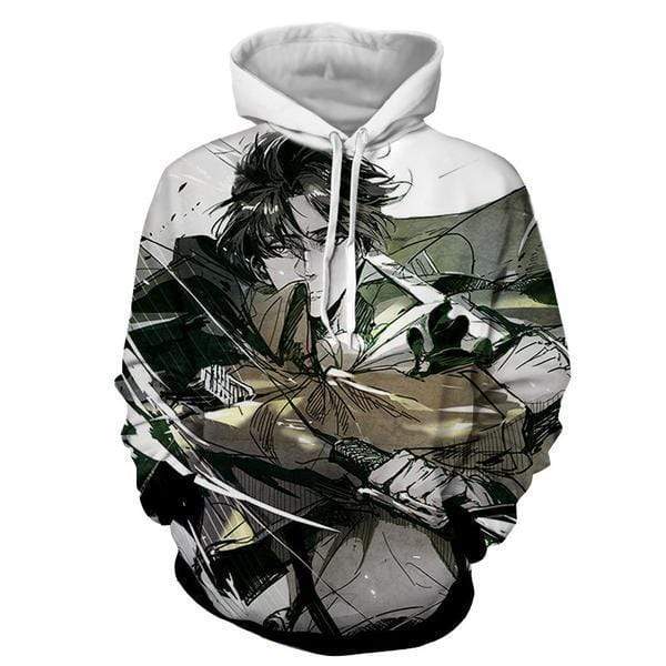 Levi Ackerman Manga Art - Attack On Titan Levi Hoodie