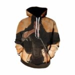 Levi Ackerman Underground Battle  - Attack On Titan Zip Up Hoodie Jacket - Pull Over Hoodie