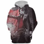 Levi Ackerman Underground Manga  Hoodie- Attack On Titan AOT Hoodie