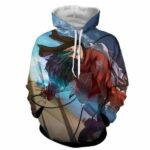 Mikasa Ackerman Art 3D Hoodie - AOT Merch Hoodie