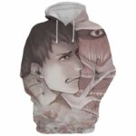 Reiner & Colossus Titan Attack On Titan Hoodie - Attack On Titan Graphic Hoodie