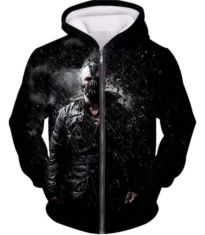 Commander League Of Shadows Bane HD Cool Black Zip Up Hoodie