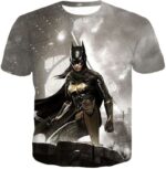 Arkham Night Hero Batgirl HD Graphic Action Hoodie - T-Shirt