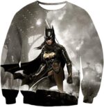 Arkham Night Hero Batgirl HD Graphic Action Zip Up Hoodie - Sweatshirt