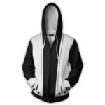 Bleach 4th Division Zip Up Hoodie Jacket - Bleach Hoodie