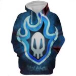 Bleach Logo Hoodie - Bleach Anime 3D Graphic Hoodie