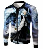 Bleach Super Cool Shinigami Toshiro Hitsugaya Ultimate Action Hoodie - Jacket