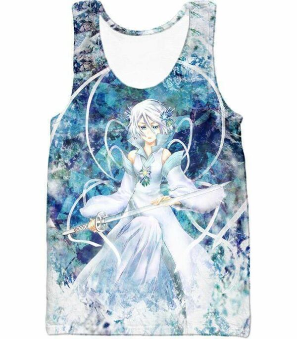 Bleach Super Cute Kuchiki Rukia Bankai Form Cool Anime Hoodie - Tank Top