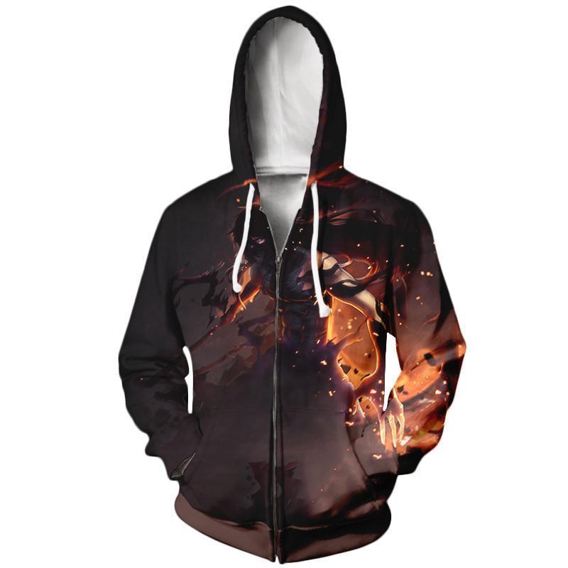 Getsuga Tensho Transform Hoodie - Bleach Anime Clothing