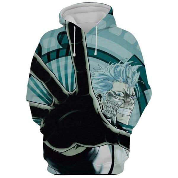 Grimmjow Jaegerjaquez Hoodie - Bleach Anime 3D Graphic Hoodie