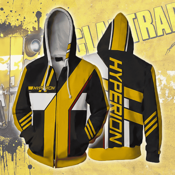 Borderlands Hyperion Zip Up Hoodie Jacket