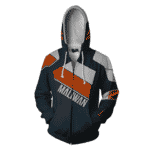 Borderlands Maliwan Zip Up Hoodie Jacket