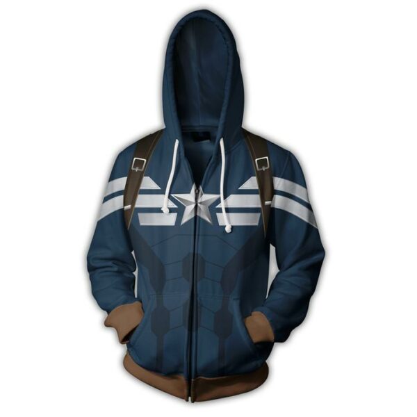 Captain America Hoodie - Classic Jacket