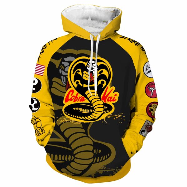 Cobra Kai No Mercy Cosplay Hoodie Jacket