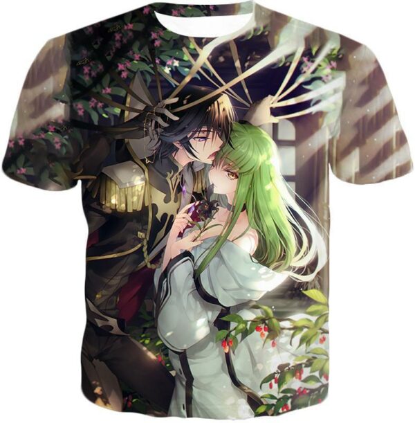 Best Anime Love C.C. Zeros Princess X Lelouch Vi Britannia Hoodie - T-Shirt
