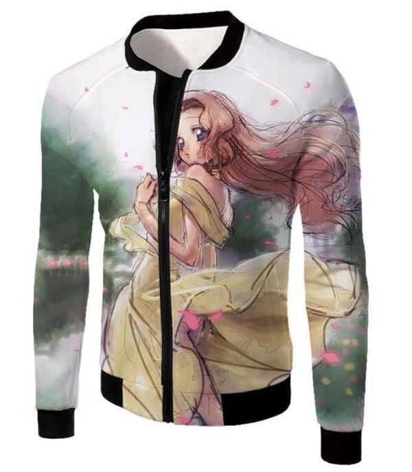 Code Geass Cute Crippled Anime Beauty Nunnaly Art Zip Up Hoodie - Jacket