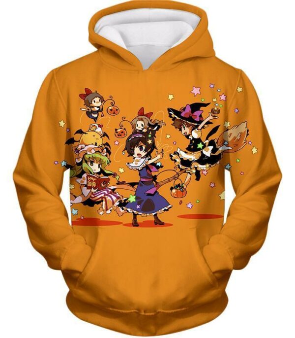 Code Geass Super Cute Anime Promo Cool Orange Zip Up Hoodie - Hoodie