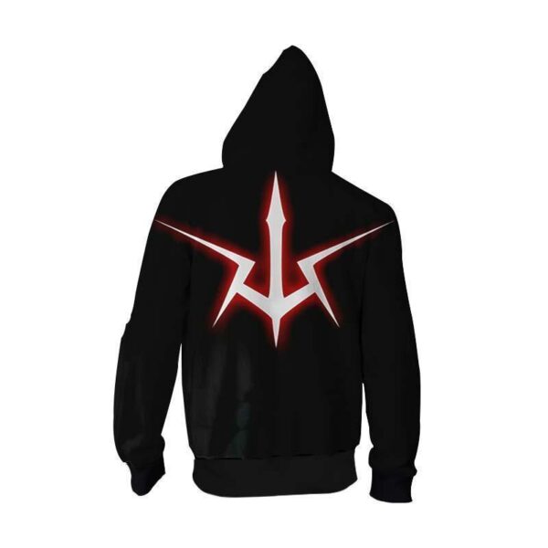 Sword Art Online Cool Anime Promo Asada Shino Action Black Graphic Hoodie - Sword Art Online Hoodie